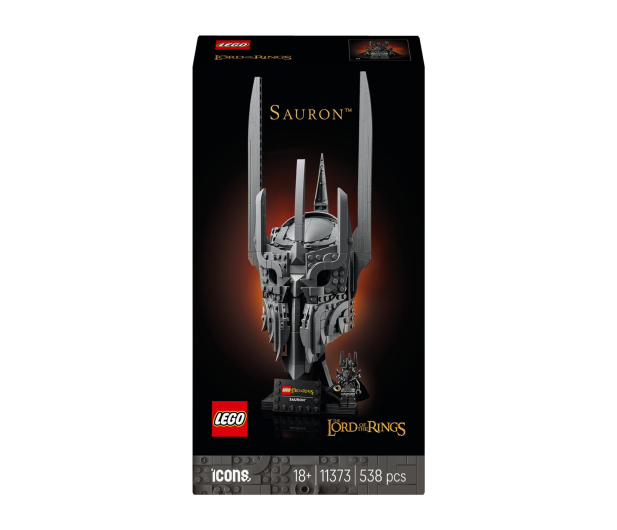 LEGO ICONS 11373 Władca pierścieni: Hełm Saurona - 1489542 - zdjęcie 2